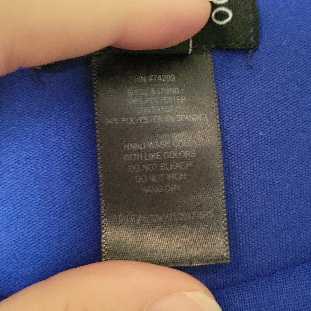 Women's Blue Fitted Dress size 6 - Picture 7 of 11